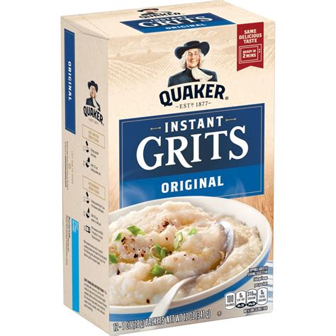 How much fat is in original grits - calories, carbs, nutrition