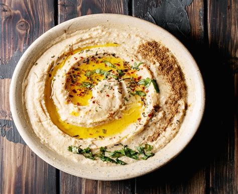 How much fat is in original hummus dip tahini free - calories, carbs, nutrition