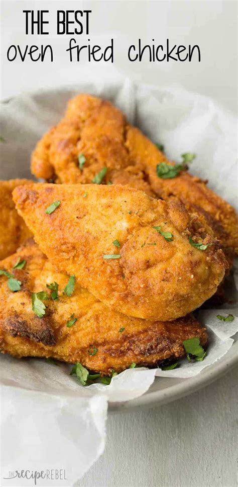 How much fat is in oven-fried chicken - calories, carbs, nutrition