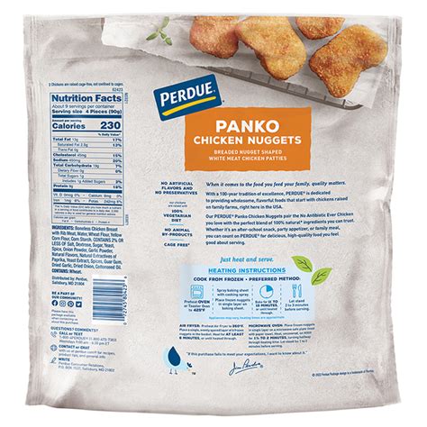How much fat is in panko chicken nuggets - calories, carbs, nutrition