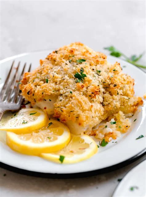 How much fat is in parmesan oven fried cod, italian seasoning - calories, carbs, nutrition