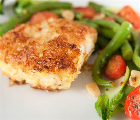 How much fat is in parmesan yogurt baked cod - calories, carbs, nutrition