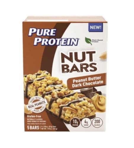 How much fat is in pb dark choc protein bar - calories, carbs, nutrition