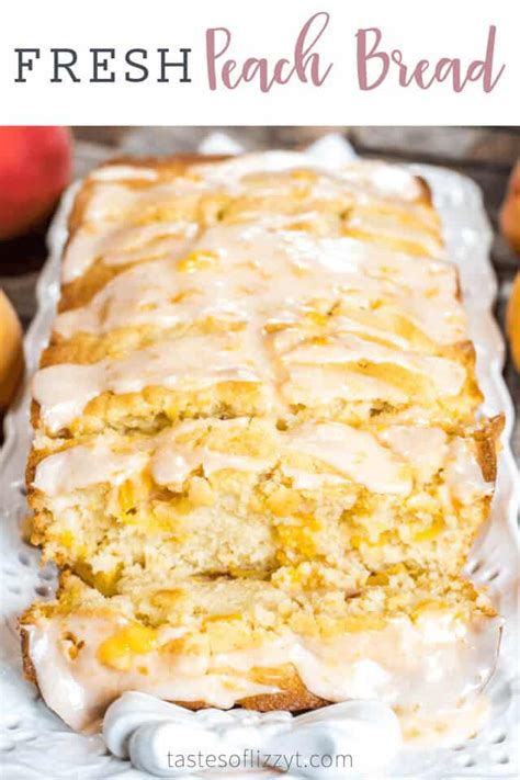 How much fat is in peach bread - calories, carbs, nutrition