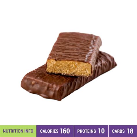 How much fat is in peanut butter crunch bar - calories, carbs, nutrition