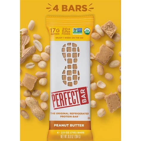 How much fat is in peanut butter protein bar - calories, carbs, nutrition