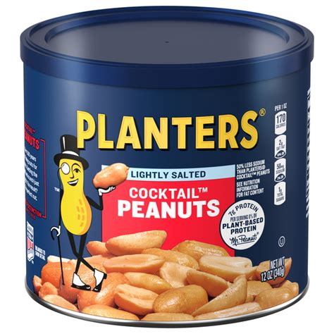 How much fat is in peanuts lightly salted - calories, carbs, nutrition