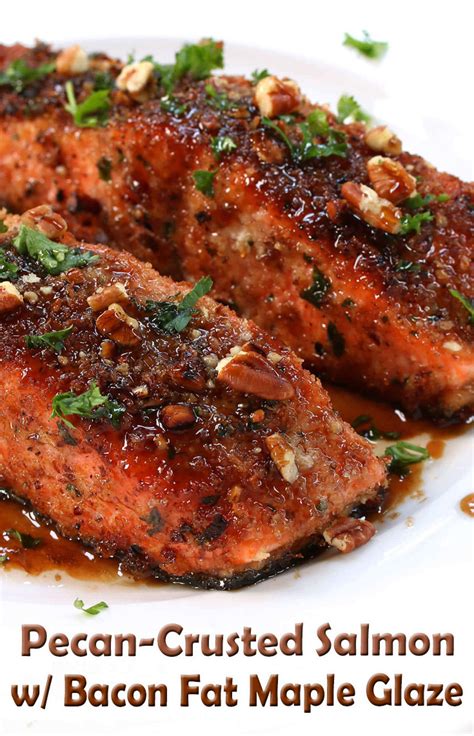 How much fat is in pecan maple salmon-pro - calories, carbs, nutrition