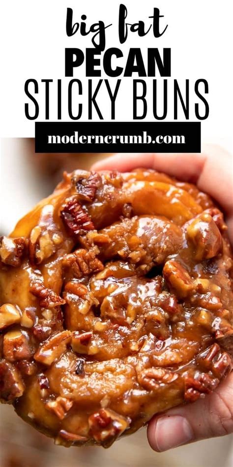 How much fat is in pecan sticky buns - calories, carbs, nutrition