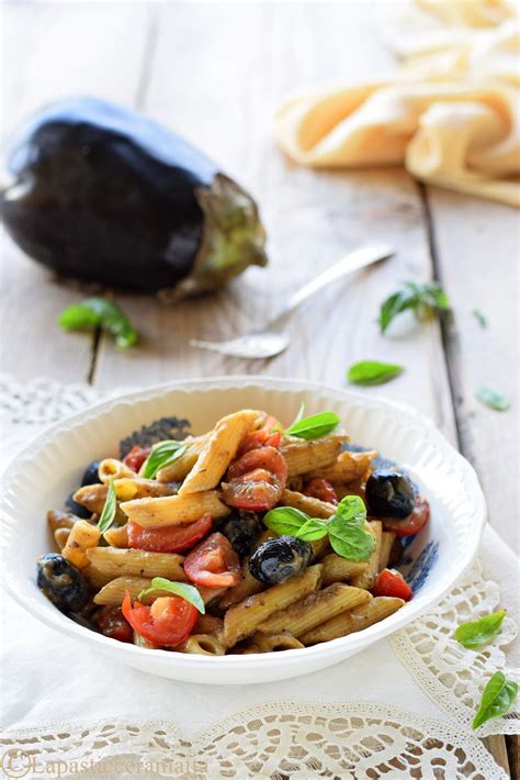 How much fat is in penne melanzane with marinara - calories, carbs, nutrition