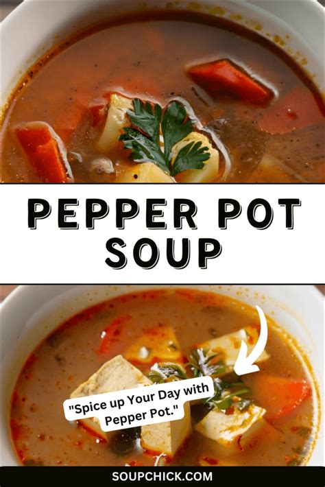 How much fat is in pepper pot soup - calories, carbs, nutrition