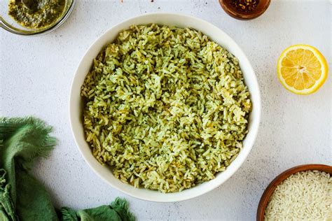 How much fat is in pesto rice - calories, carbs, nutrition