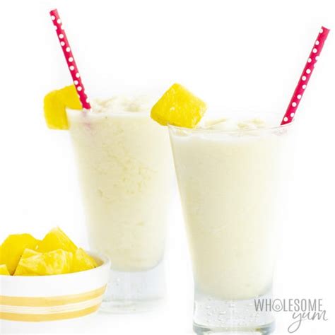 How much fat is in pina colada - calories, carbs, nutrition