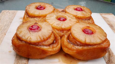 How much fat is in pineapple cinnamon rolls - calories, carbs, nutrition