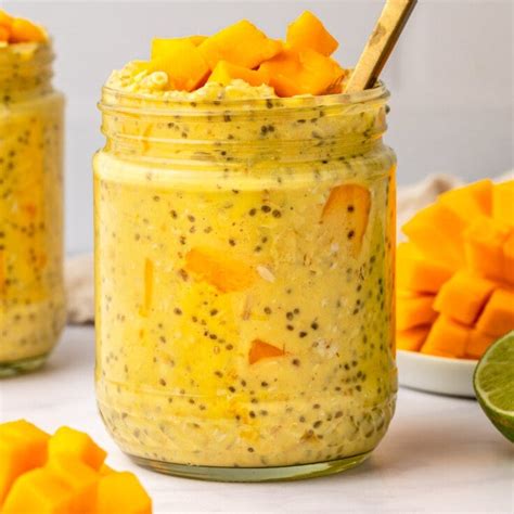 How much fat is in pineapple mango overnight oats - impulse - calories, carbs, nutrition