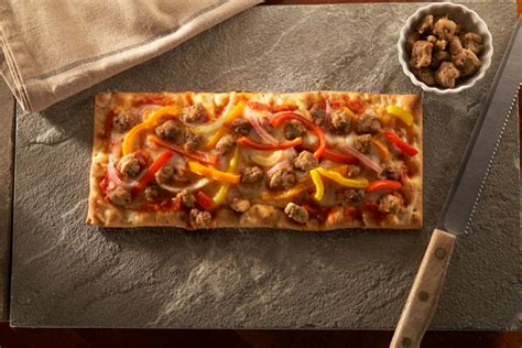 How much fat is in pizza flatbread tofu scramble sausage plt - calories, carbs, nutrition