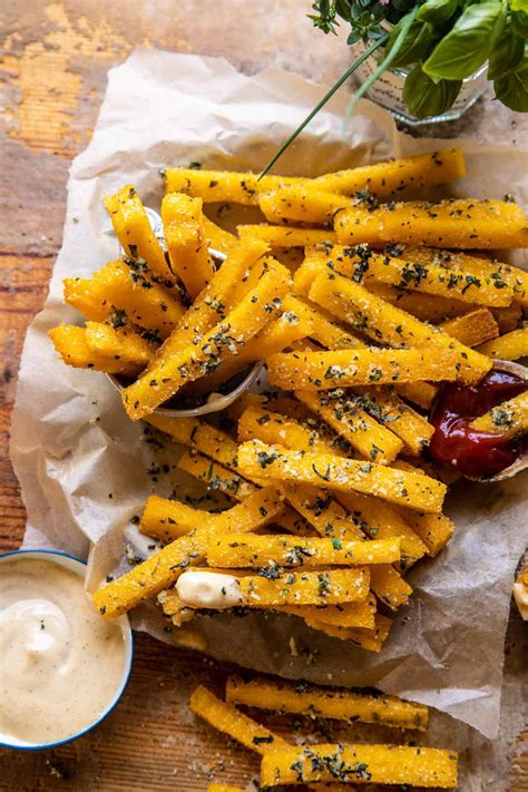 How much fat is in polenta fries - calories, carbs, nutrition