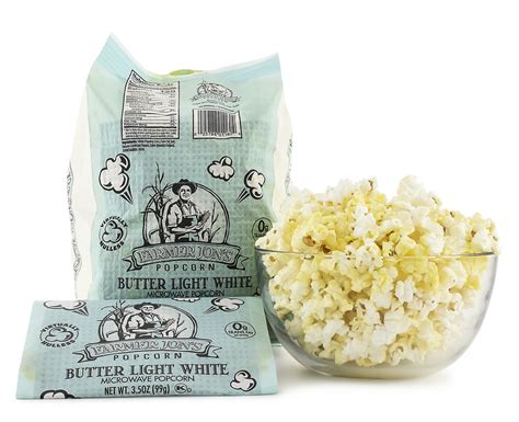 How much fat is in popcorn - butter light microwave - calories, carbs, nutrition