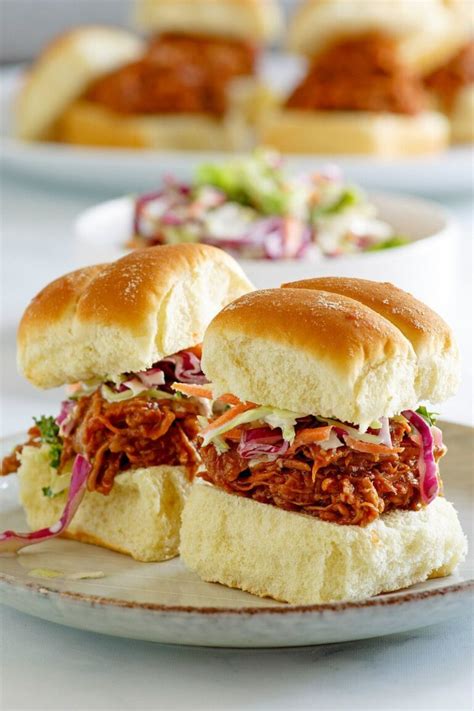 How much fat is in pork bbq sliders - calories, carbs, nutrition