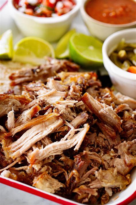 How much fat is in pork carnitas michoacanas - calories, carbs, nutrition