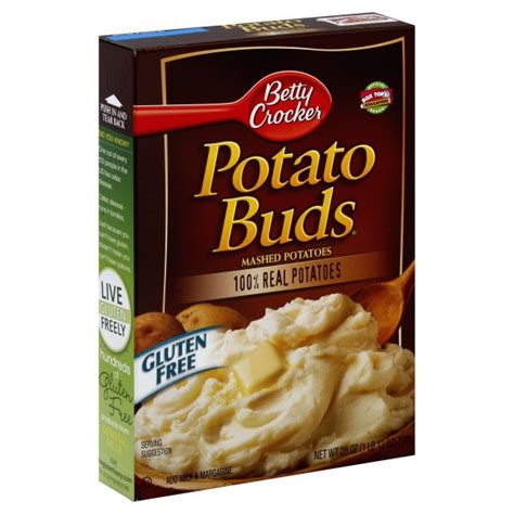 How much fat is in potato buds mashed potatoes - calories, carbs, nutrition