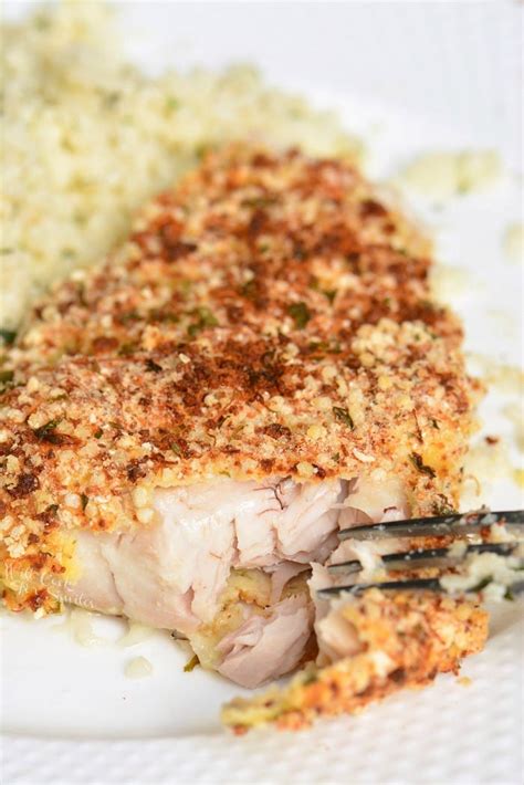 How much fat is in potato crusted mahi mahi - calories, carbs, nutrition