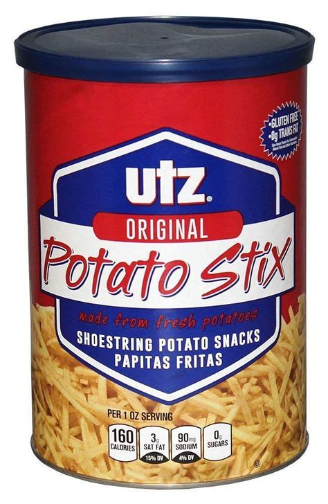 How much fat is in potato stix - calories, carbs, nutrition