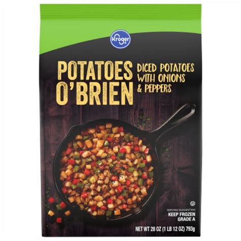 How much fat is in potatoes red b o'brien 4 oz - calories, carbs, nutrition