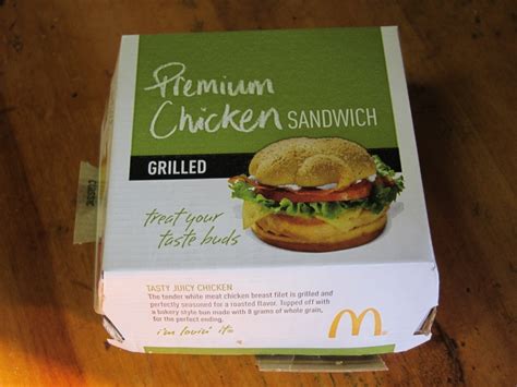 How much fat is in premium grilled chicken classic sandwich: no mayo - calories, carbs, nutrition