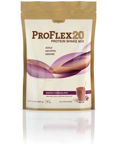 How much fat is in proflex 20~dutch chocolate - calories, carbs, nutrition