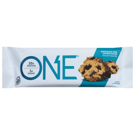 How much fat is in protein bar, choc. chip cookie dough - calories, carbs, nutrition