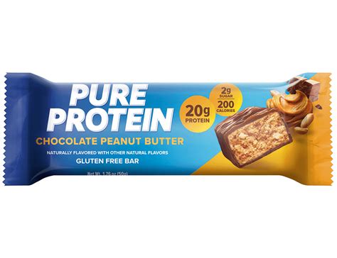 How much fat is in protein meal bar - chocolate peanut butter - calories, carbs, nutrition