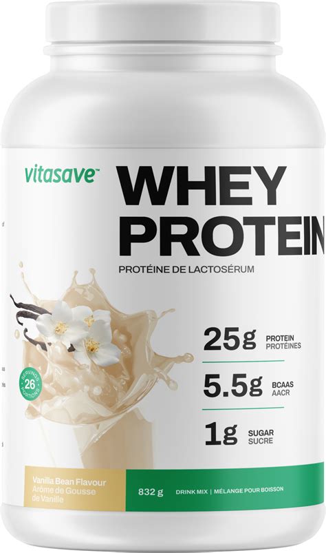 How much fat is in protein powder - vanilla whey - calories, carbs, nutrition