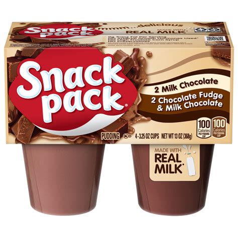 How much fat is in pudding- milk chocolate - calories, carbs, nutrition