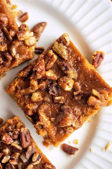 How much fat is in pumpkin pecan bars - calories, carbs, nutrition