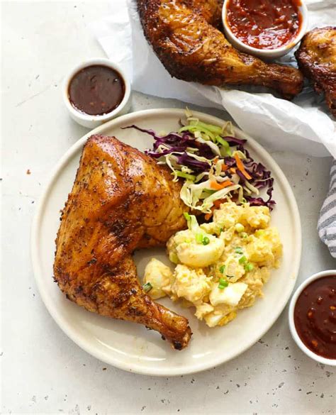 How much fat is in quarter chicken with loaded mash - calories, carbs, nutrition