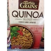 How much fat is in quinoa blend roasted red peppers & basil - calories, carbs, nutrition