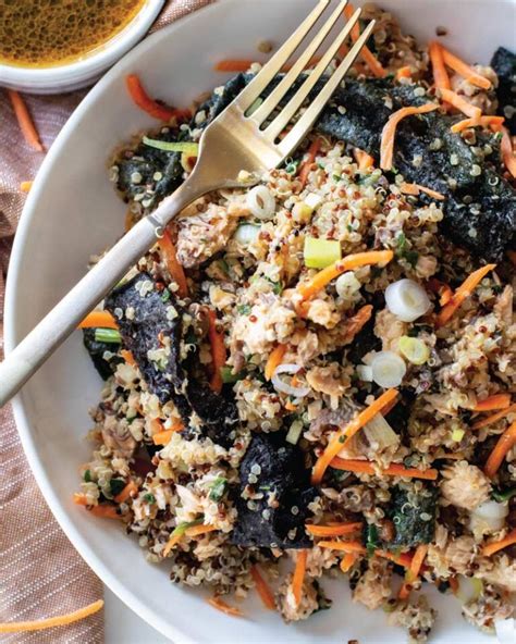 How much fat is in quinoa nori salad - calories, carbs, nutrition