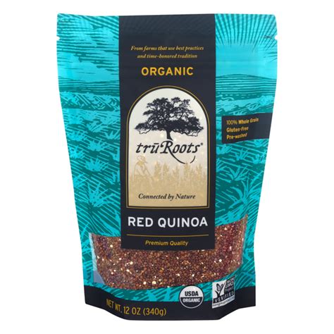 How much fat is in quinoa red topping 1 oz - calories, carbs, nutrition