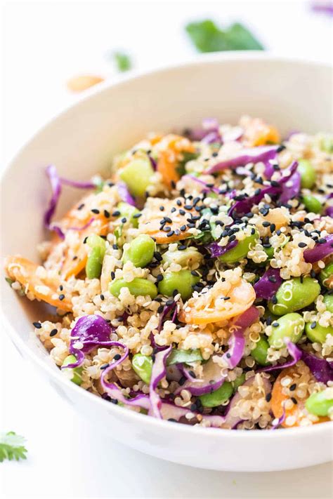 How much fat is in rainbow quinoa power salad - calories, carbs, nutrition