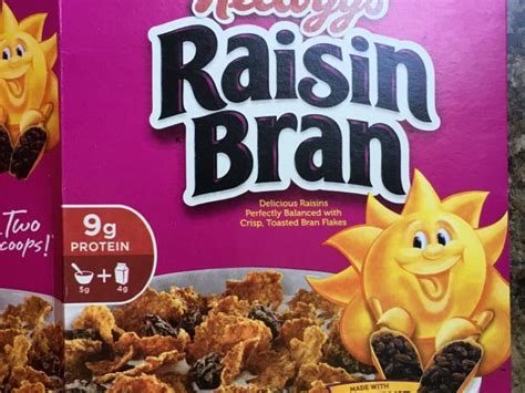 How much fat is in raisin bran - calories, carbs, nutrition