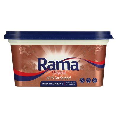How much fat is in rama - calories, carbs, nutrition