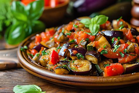How much fat is in ratatouille with quinoa & fresh herbs - calories, carbs, nutrition