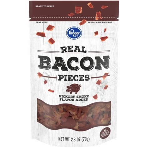 How much fat is in real bacon pieces - calories, carbs, nutrition