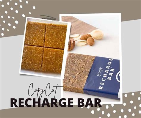 How much fat is in recharge bar - calories, carbs, nutrition