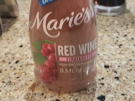 How much fat is in red wine vinaigrette (33054.1) - calories, carbs, nutrition
