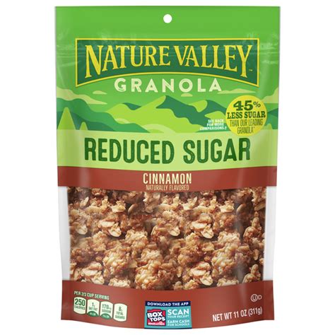 How much fat is in reduced sugar brown sugar cinnamon - calories, carbs, nutrition