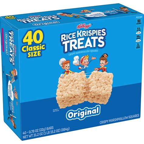 How much fat is in rice krispies (r) bar - calories, carbs, nutrition