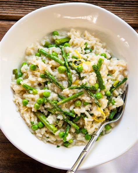 How much fat is in risotto with asparagus - calories, carbs, nutrition