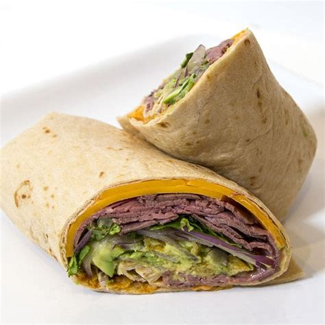 How much fat is in roast beef avocado mayo wrap (29897.1) - calories, carbs, nutrition